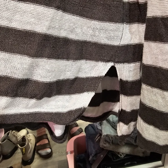 Eileen Fisher Organic Linen Dolman Sleeve Boxy Cozy Prarie CabinCore Top - Picture 9 of 16